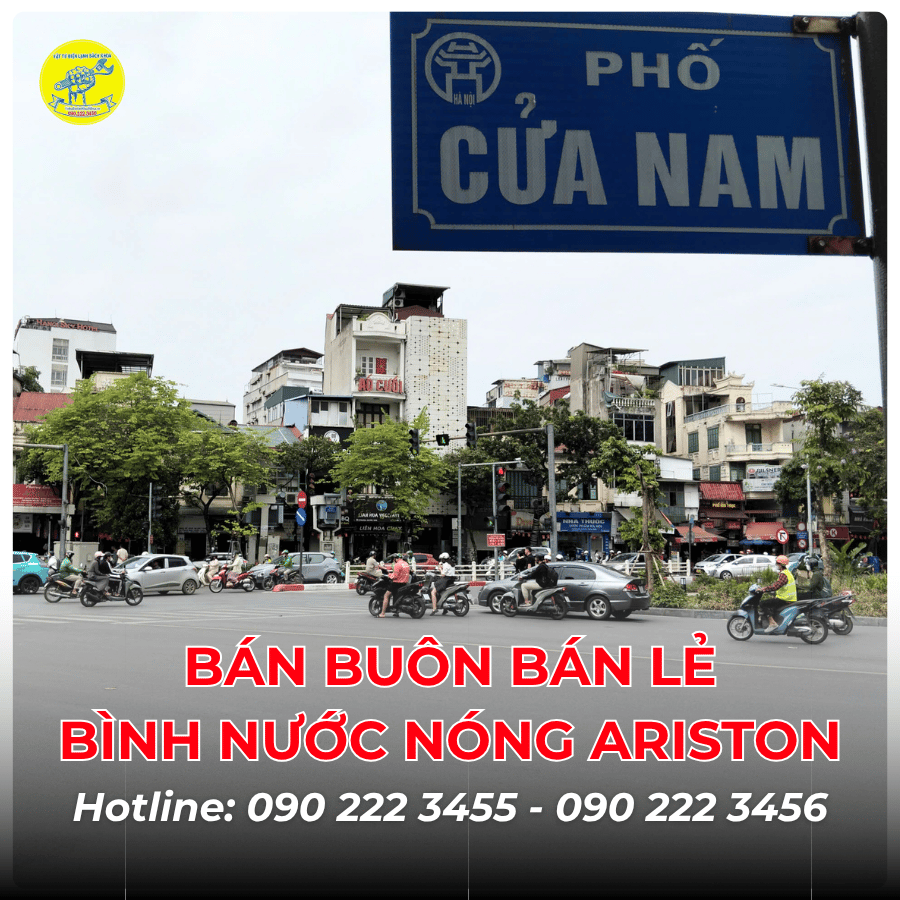 Bán buôn bán lẻ bình nước nóng Ariston tại Phố Cửa Nam 0902223456