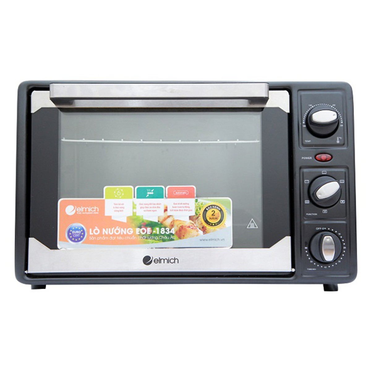 Lò nướng điện Elmich EOE-1834, 23 L
