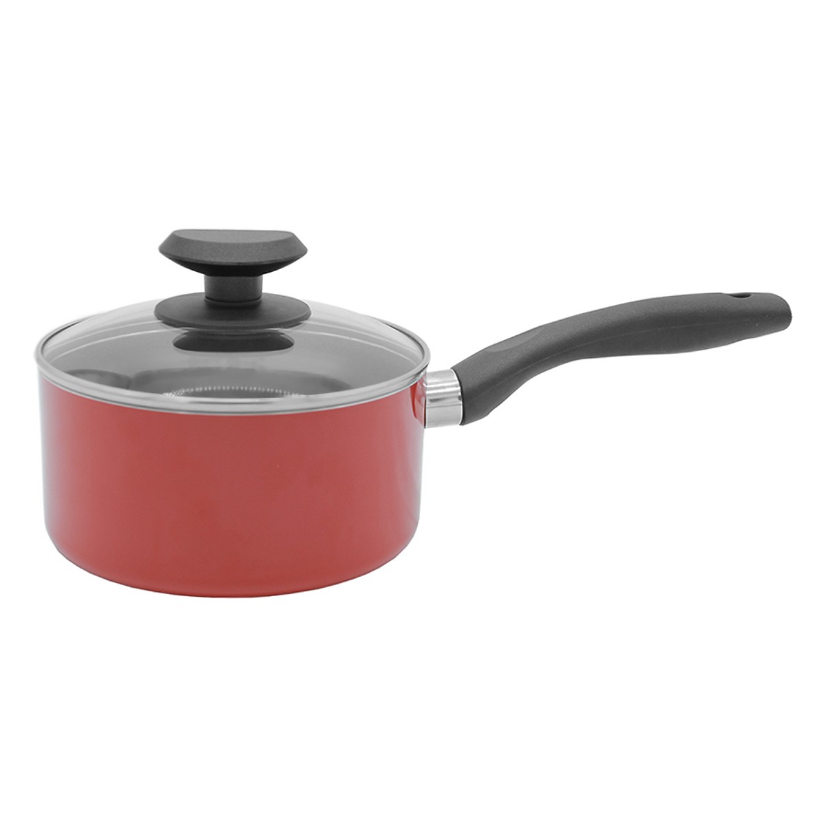 Quánh bột  chống dính cao cấp SM0355 Smartcook - Charme có vung kính, đáy từ 16 cm