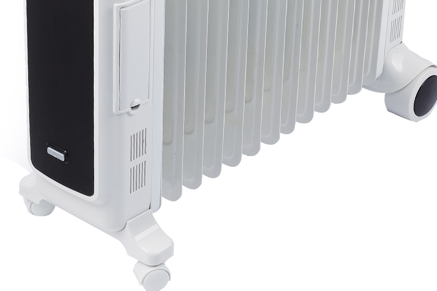 Máy sưởi dầu Tiross TS9213 13 thanh, màn hình LED, hẹn giờ, điều khiển, giá phơi