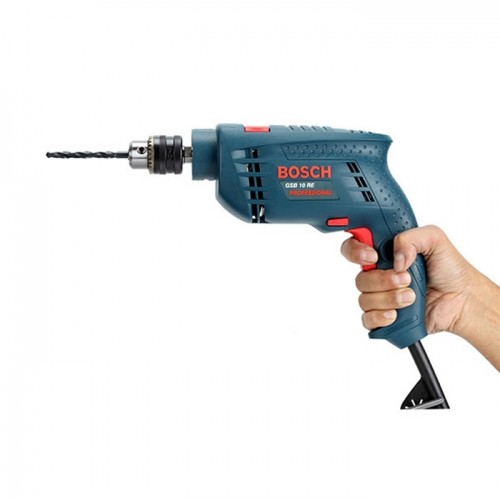 Bộ máy khoan động lực BOSCH GSB 10RE Vali và SET 100 món