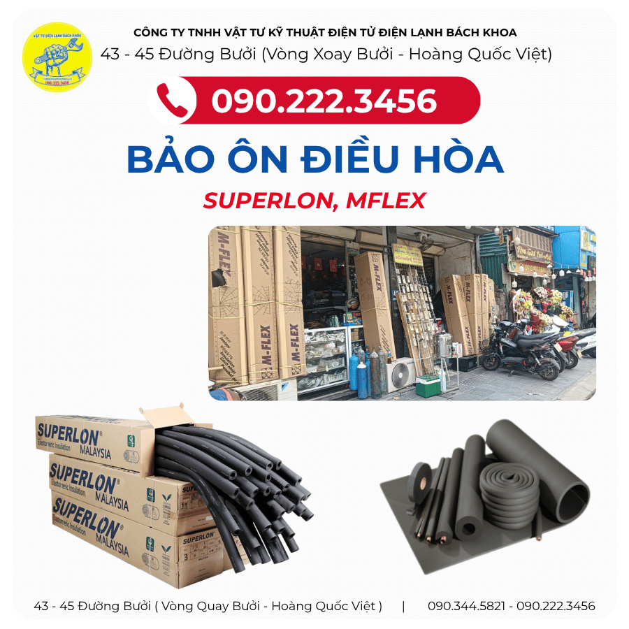 Cửa hàng bán Bảo ôn điều hòa Tại đường Lê Văn Lương - 0902223456