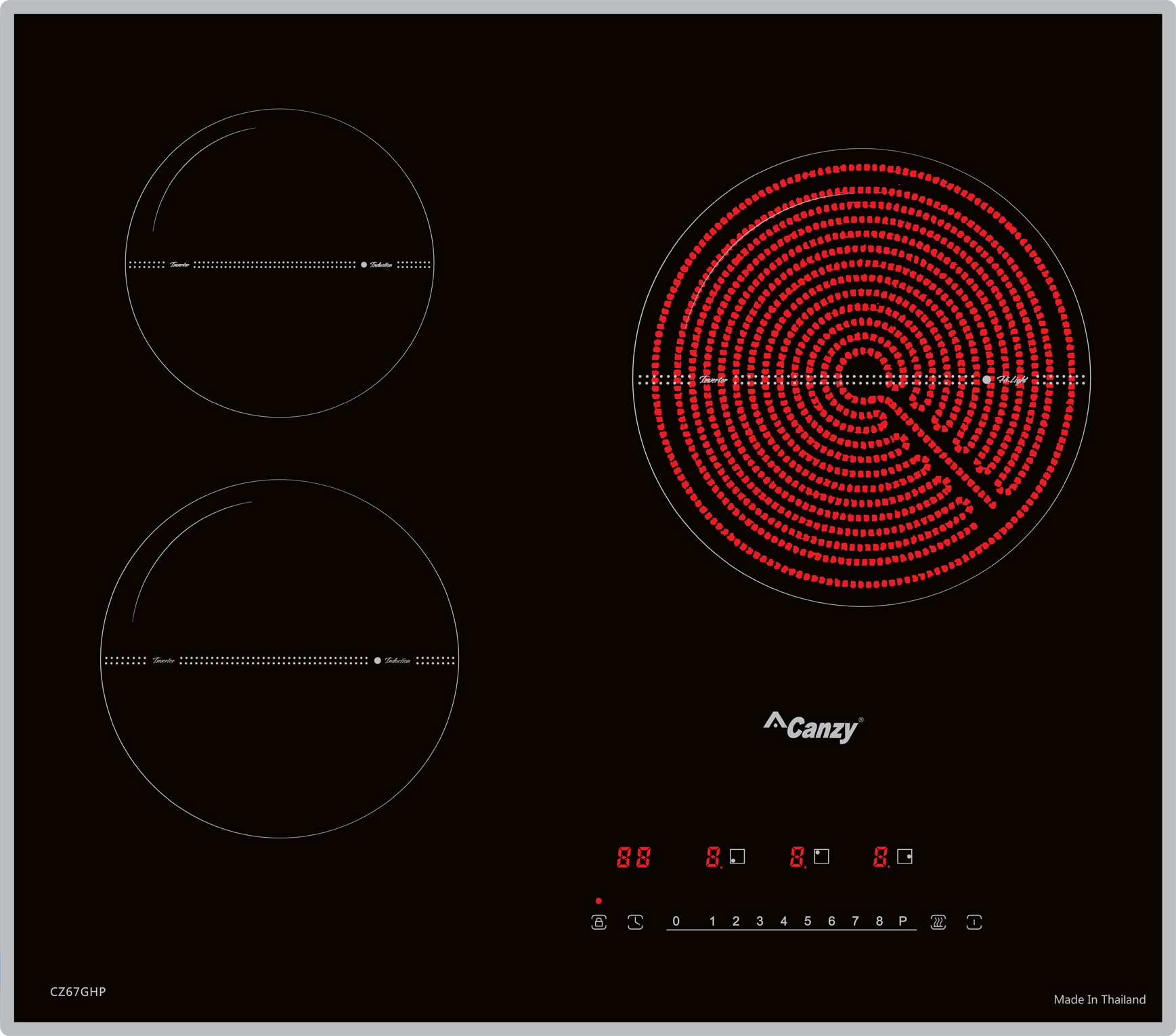 Bếp điện từ cao cấp Canzy CZ 67GHP