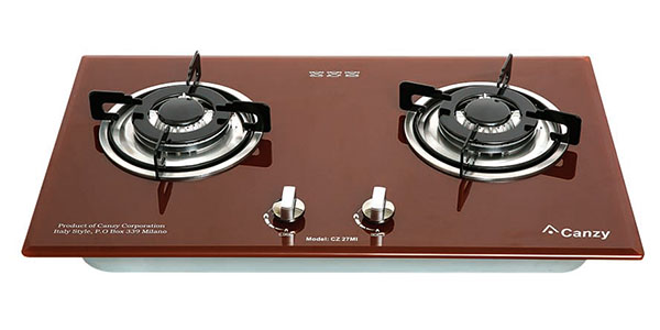 Bếp Gas Âm Cao Cấp Canzy CZ 27MI Đỏ