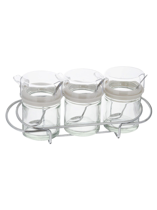 Bộ Gia Vị 3 Món Khay Inox Moriitalia - 6722001