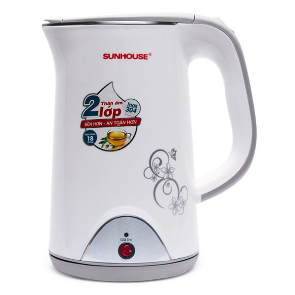 Ấm siêu tốc inox Sunhouse SHD1388 1.7 lít