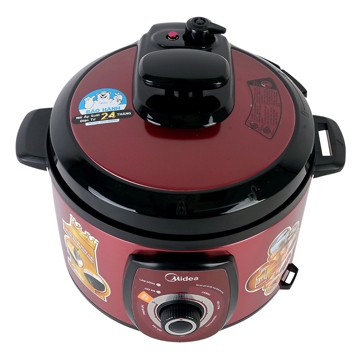 Nồi áp suất Midea MY-CH501A (5L) - Hàng chính hãng