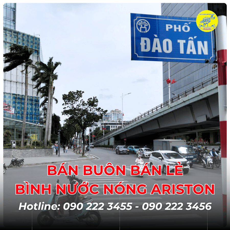 Bán buôn bán lẻ bình nước nóng Ariston tại Phố Đào Tấn 0902223456