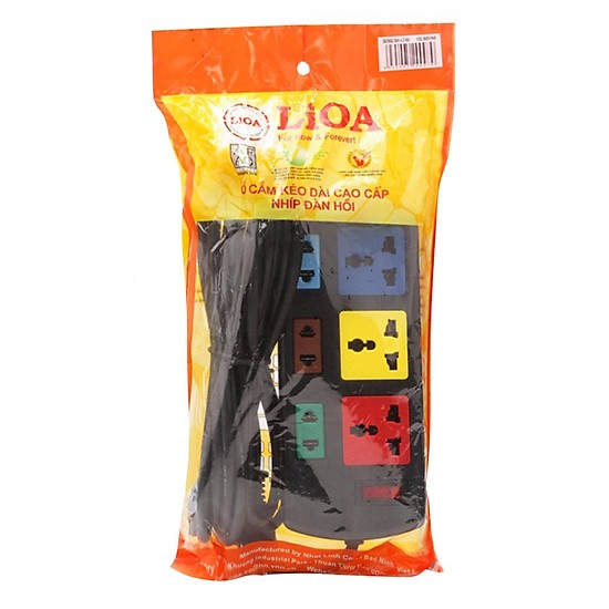 Ổ cắm kéo dài đa năng 5m Lioa 3D3S52