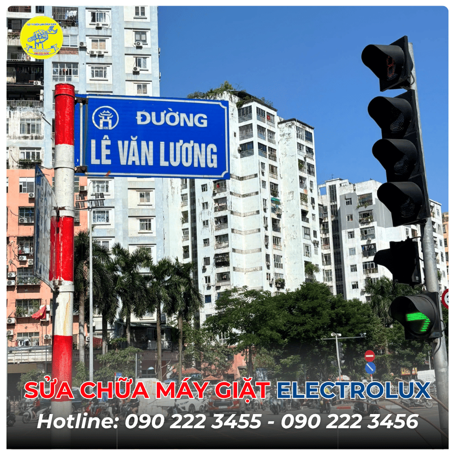 Sửa chữa máy giặt Electrolux tại Đường Lê Văn Lương 0902223456