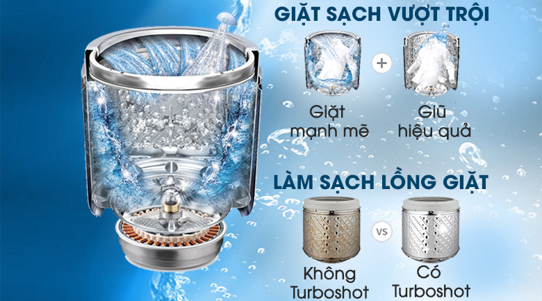 Máy giặt cửa trên LG Inverter 11 kg TH2111SSAL