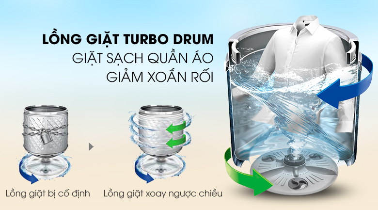 Máy giặt cửa trên LG Inverter 11 kg TH2111SSAL