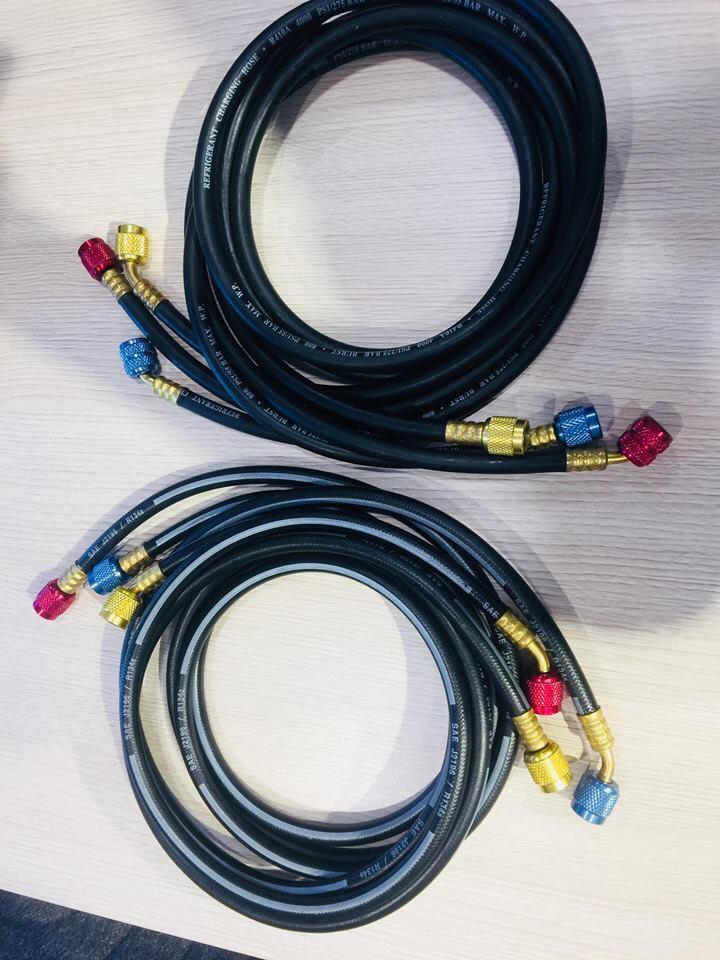 Dây gas đồng hồ áp suất  R22, R134a TASCO - TB120SM HOSE  ( LH: 0902223456- nhận giá ưu đãi)