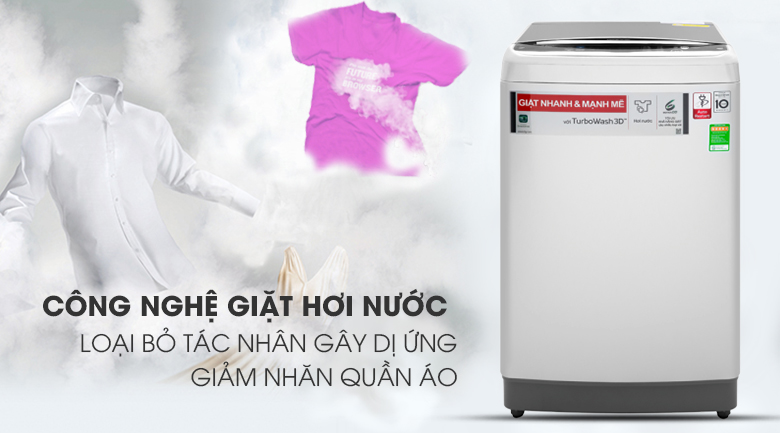 Máy giặt cửa trên LG Inverter 11 kg TH2111SSAL