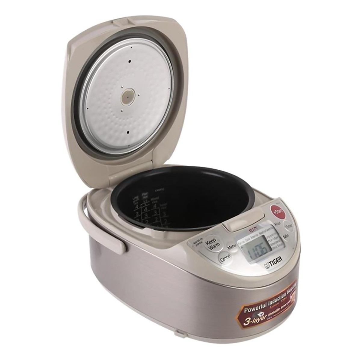 Nồi cơm điện tử Tiger JKW-A10W - 1L - hàng chính hãng