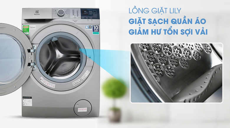 Máy giặt cửa ngang Electrolux Inverter 9 kg EWF9024ADSA