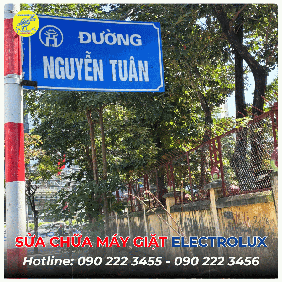 Sửa chữa máy giặt Electrolux tại Đường Nguyễn Trãi 0902223456