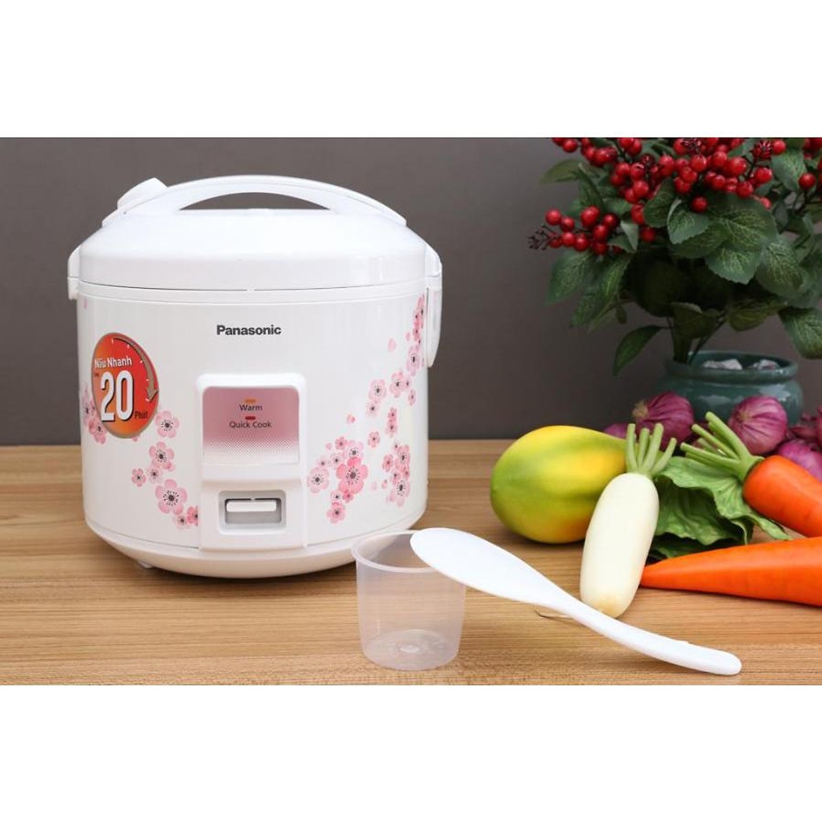 Nồi cơm điện Panasonic SR-MVQ187SRA (1.8L) - hàng chính hãng