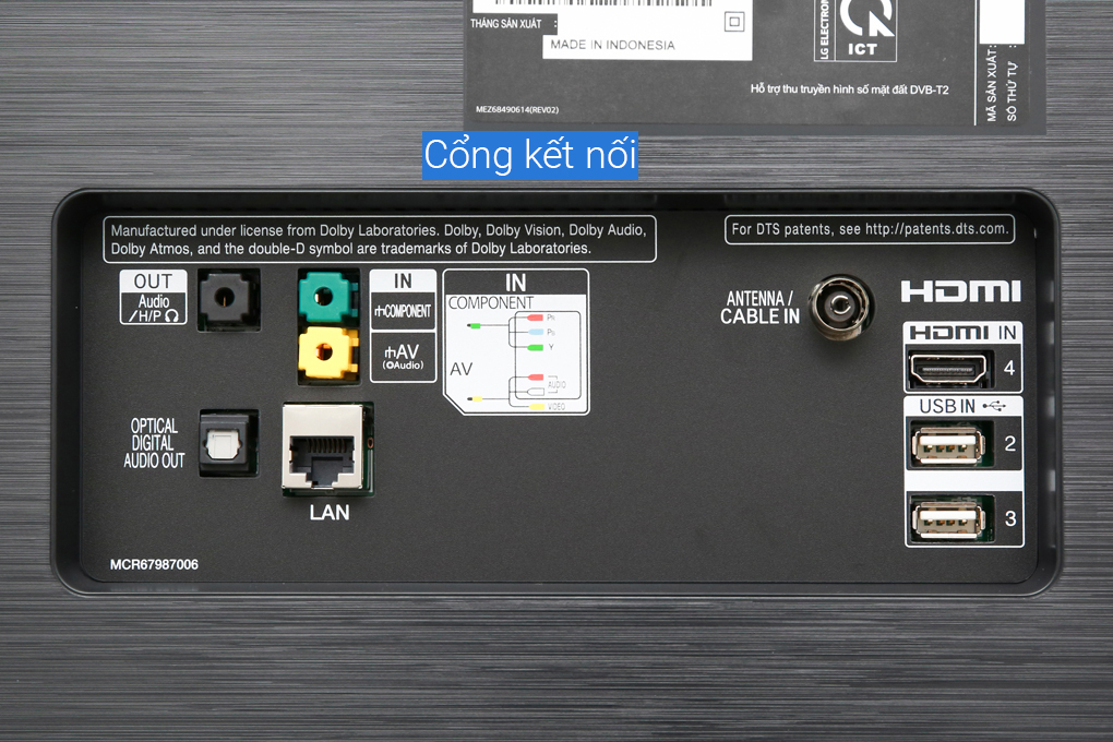 Smart Tivi OLED LG 4K 55 inch 55B9PTA Mẫu 2019