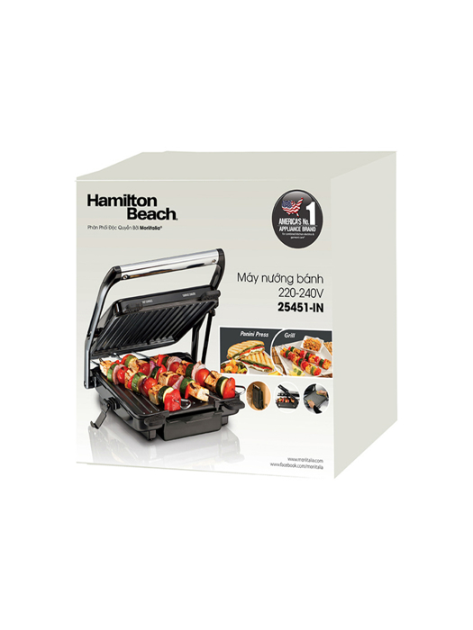 Bếp Nướng Trong Nhà Hamilton Beach 1200 Watt - 25451-IN