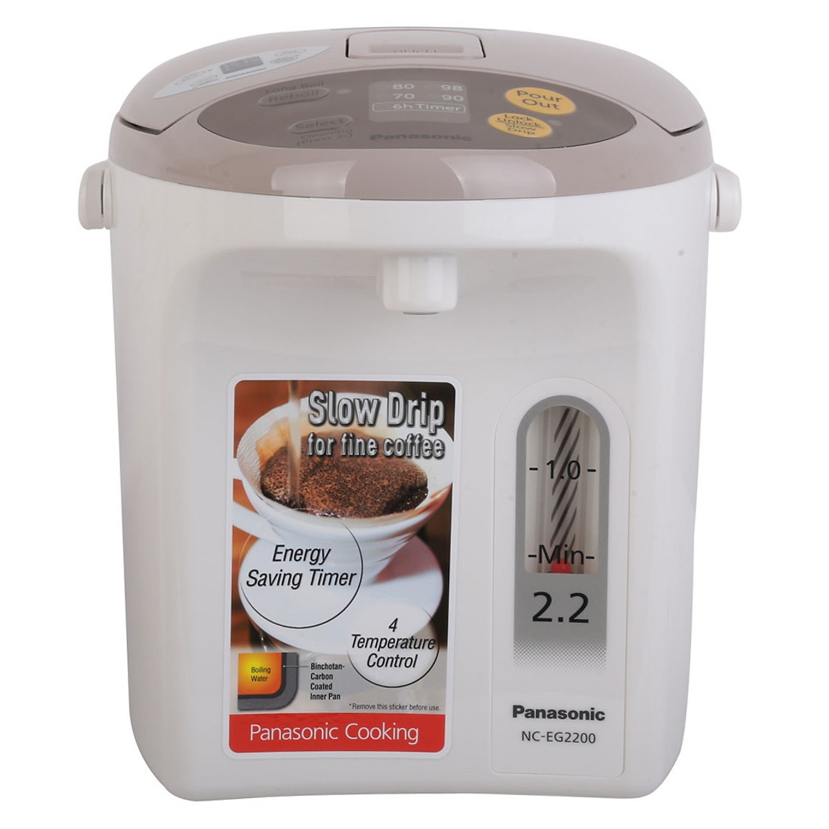 Bình thủy điện tử Panasonic Pabt-NC-EG2200CSY  2.2L