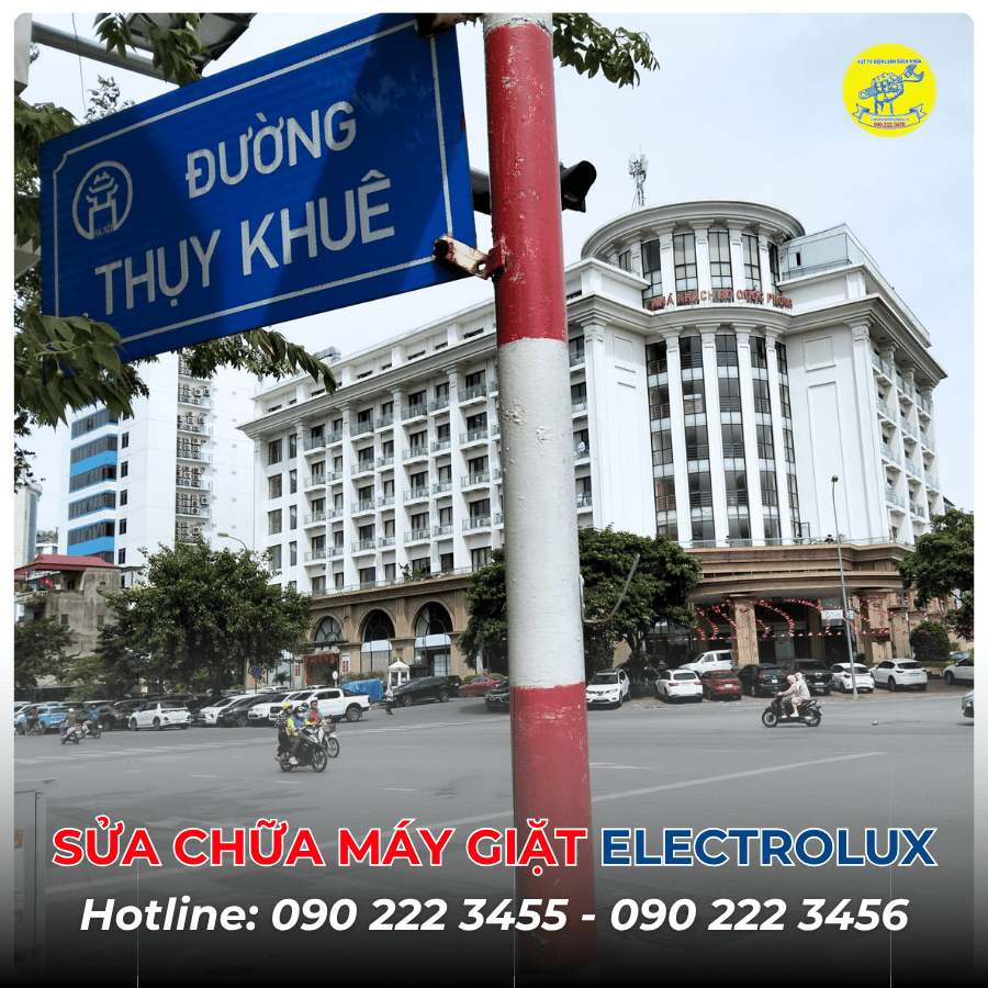 Sửa chữa máy giặt Electrolux tại Đường Thuỵ Khuê 0902223456