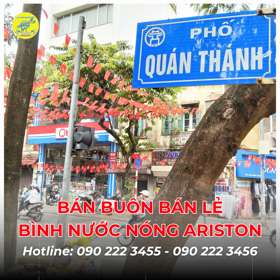 Bán buôn bán lẻ bình nước nóng Ariston tại Phố Quán Thánh 0902223456