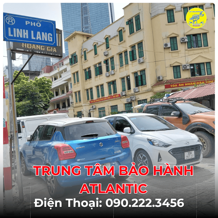 Trung Tâm Bảo Hành ATLANTIC  tại phố Linh Lang