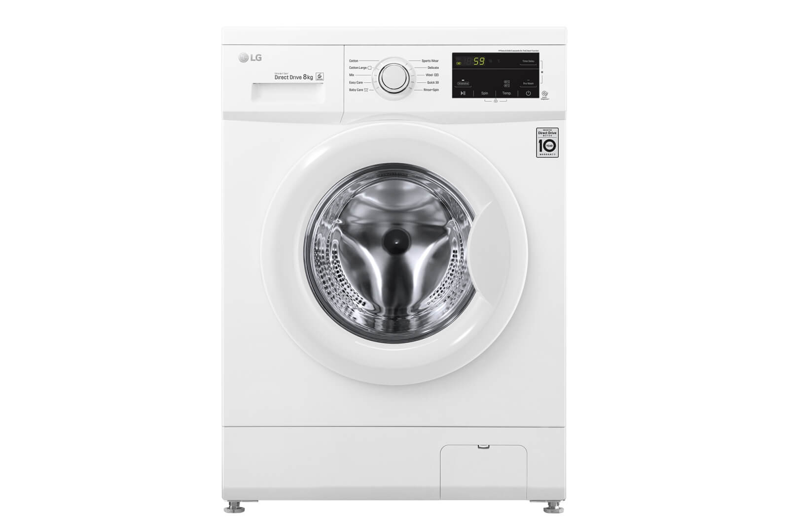 Máy giặt cửa ngang LG 8kg FM1208N6W