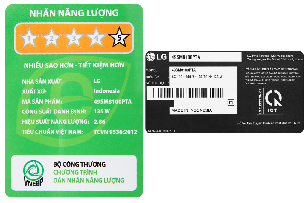 Smart Tivi LG 4K 49 inch 49SM8100PTA Mẫu 2019