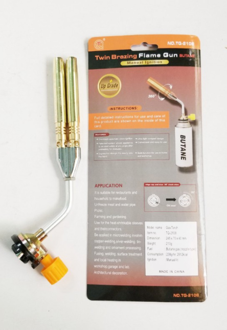 Khò Gas đôi Flame Gun KT-2108 - vận chuyển miễn phí toàn quốc