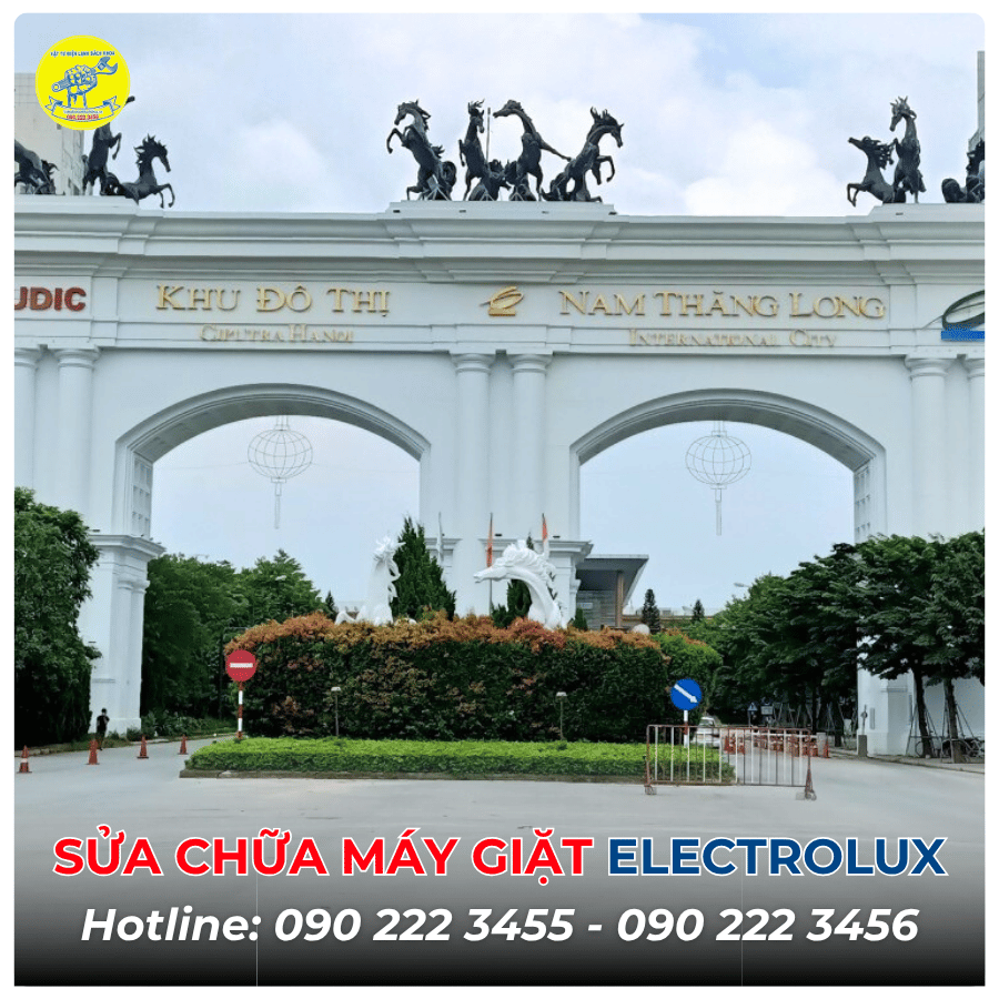 Sửa chữa máy giặt Electrolux tại KĐT Nam Thăng Long 0902223456