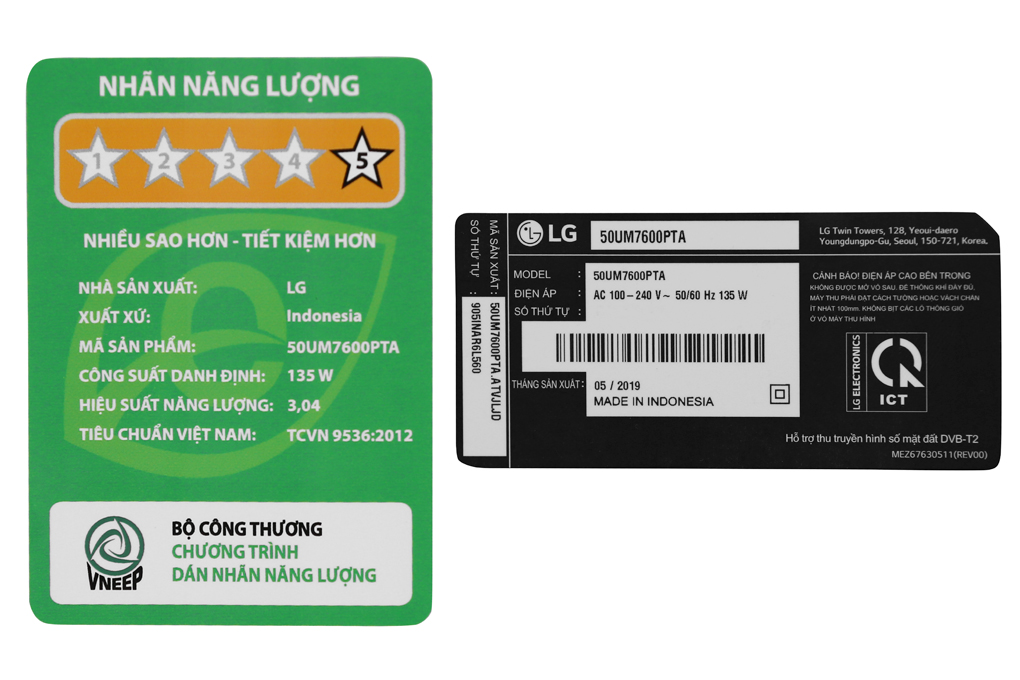 Smart Tivi LG 4K 50 inch 50UM7600PTA Mẫu 2019