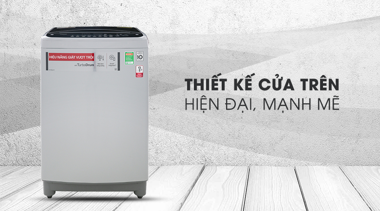 Máy giặt cửa trên LG Inverter 9.5 kg T2395VS2M