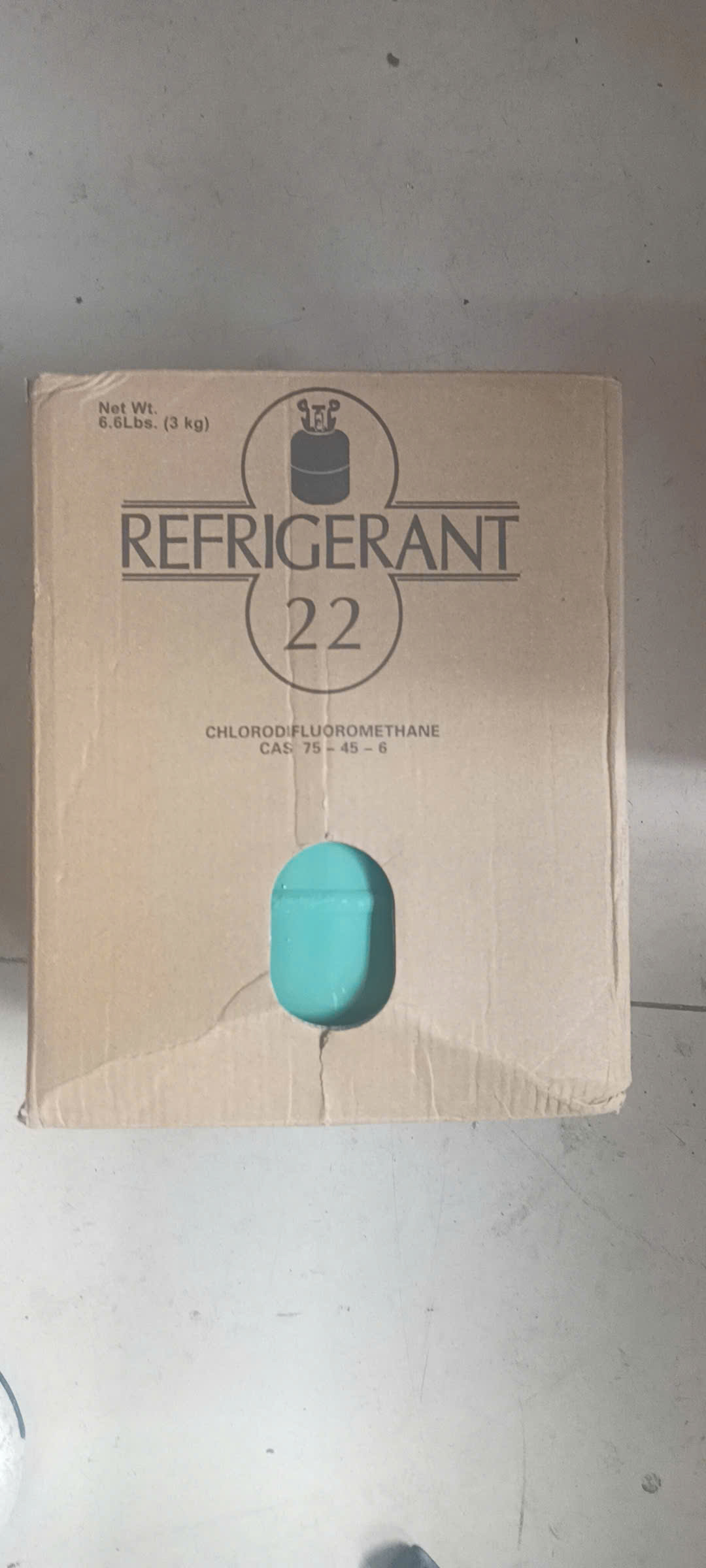 GAS R22 REFRIGERANT (BÌNH 3KG) Tại phố Hàng Than - 0902223456