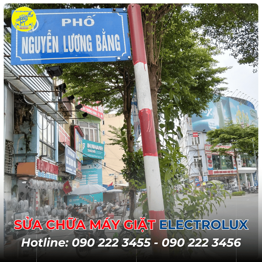 Sửa chữa máy giặt Electrolux tại Phố Nguyễn Lương Bằng 0902223456
