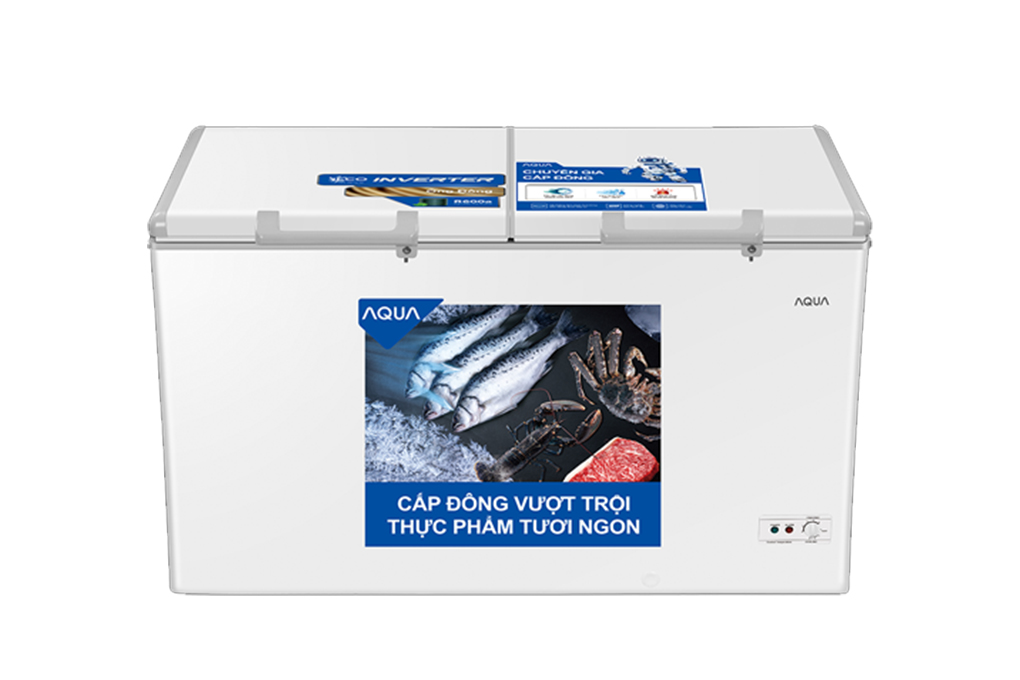 Tủ Đông - Mát Inverter Aqua 365 Lít AQF-C5702E (1 ngăn đông, 1 ngăn mát)