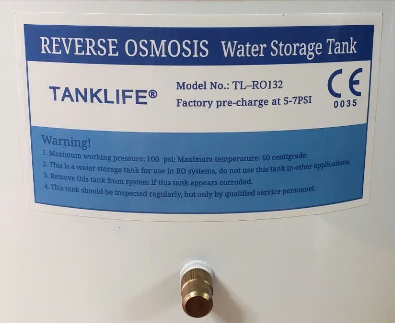 Bình áp thép chứa nước tinh khiết