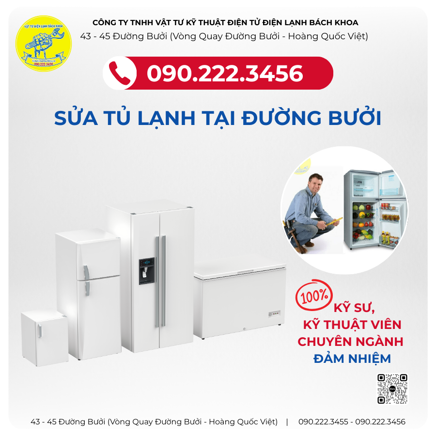 Sửa Tủ Lạnh Tại Đường Bưởi