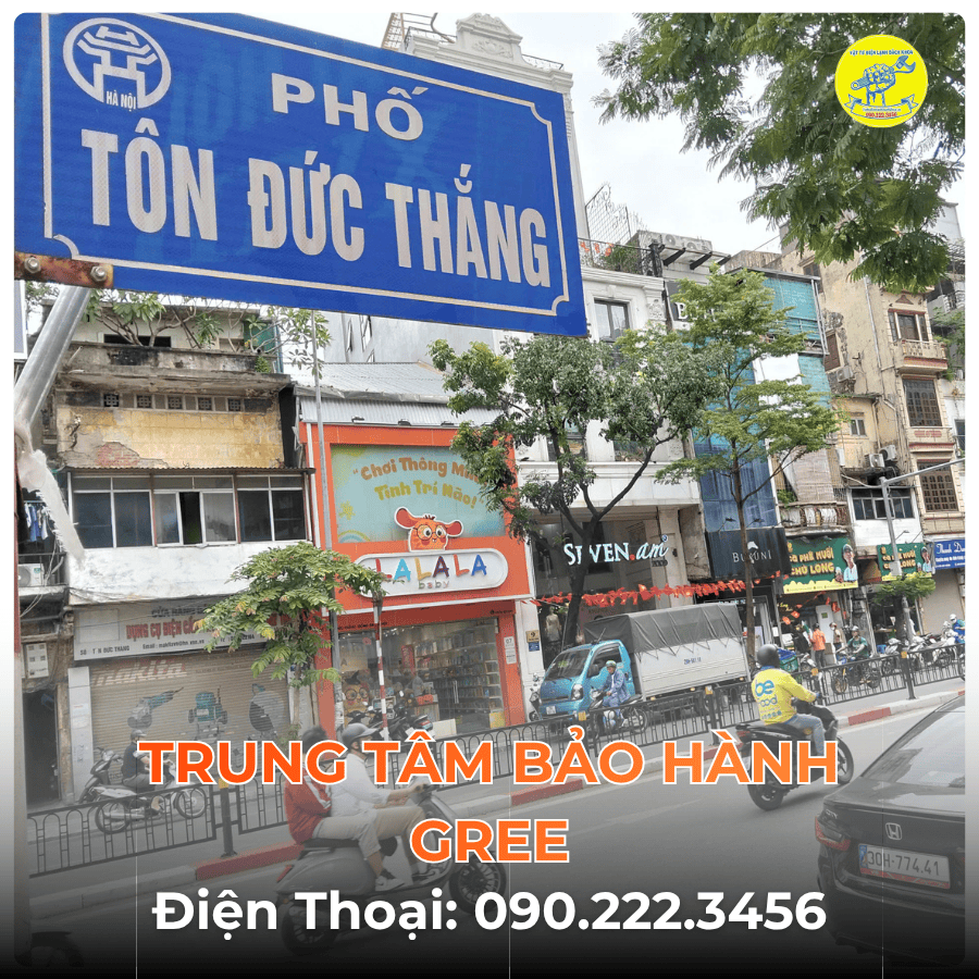 Trung Tâm Bảo Hành GREE Tại Phố Tôn Đức Thắng