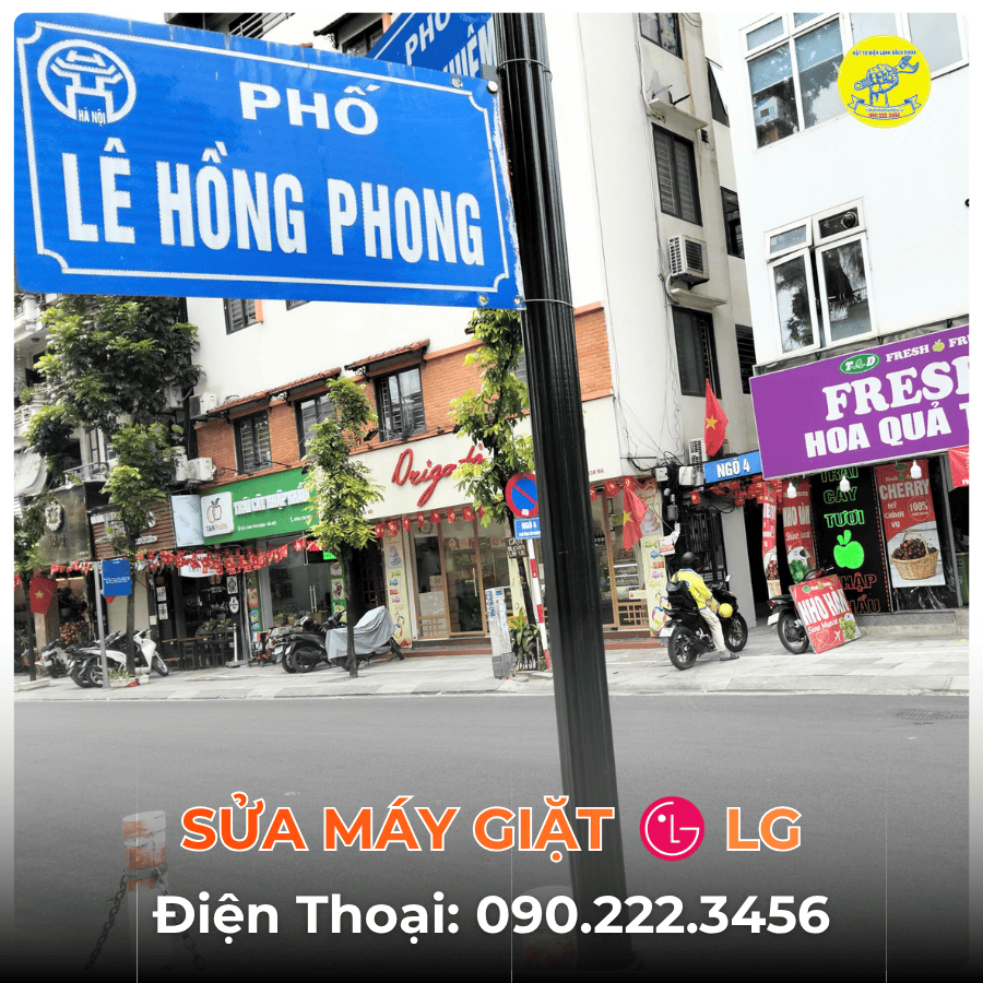 Sửa Máy Giặt LG tại Phố Lê Hồng Phong