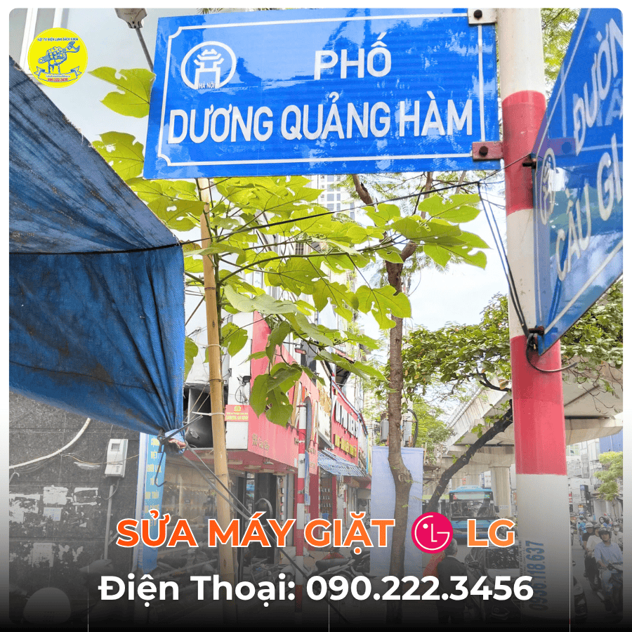 Sửa Máy Giặt LG tại Phố Dương Quảng Hàm