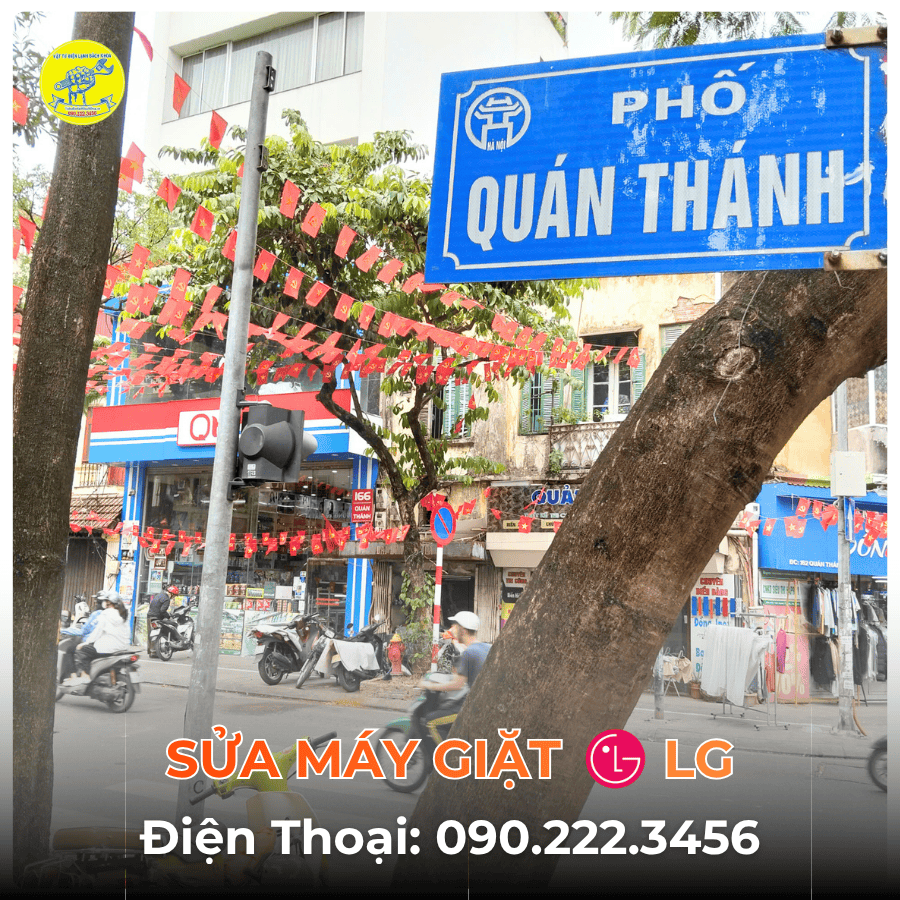 Sửa Máy Giặt LG tại Phố Quán Thánh