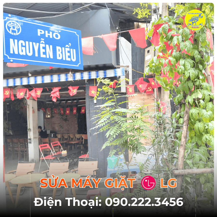 Sửa Máy Giặt LG tại Phố Nguyễn Biểu