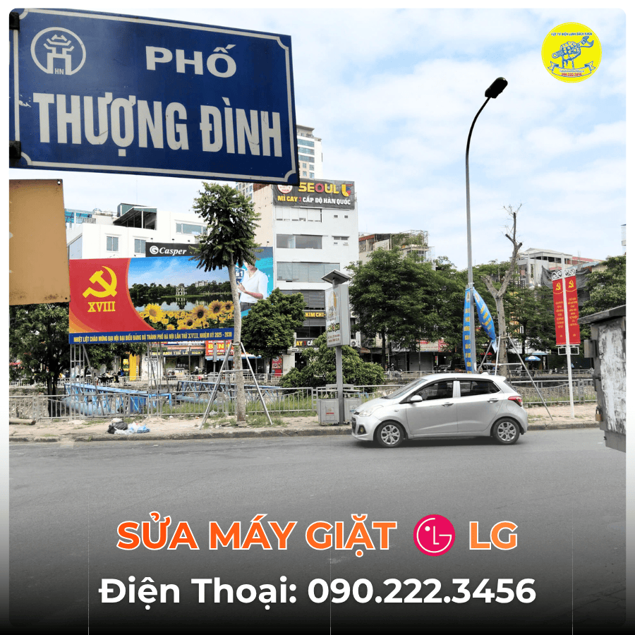 Sửa Máy Giặt LG tại Phố Thượng Đình