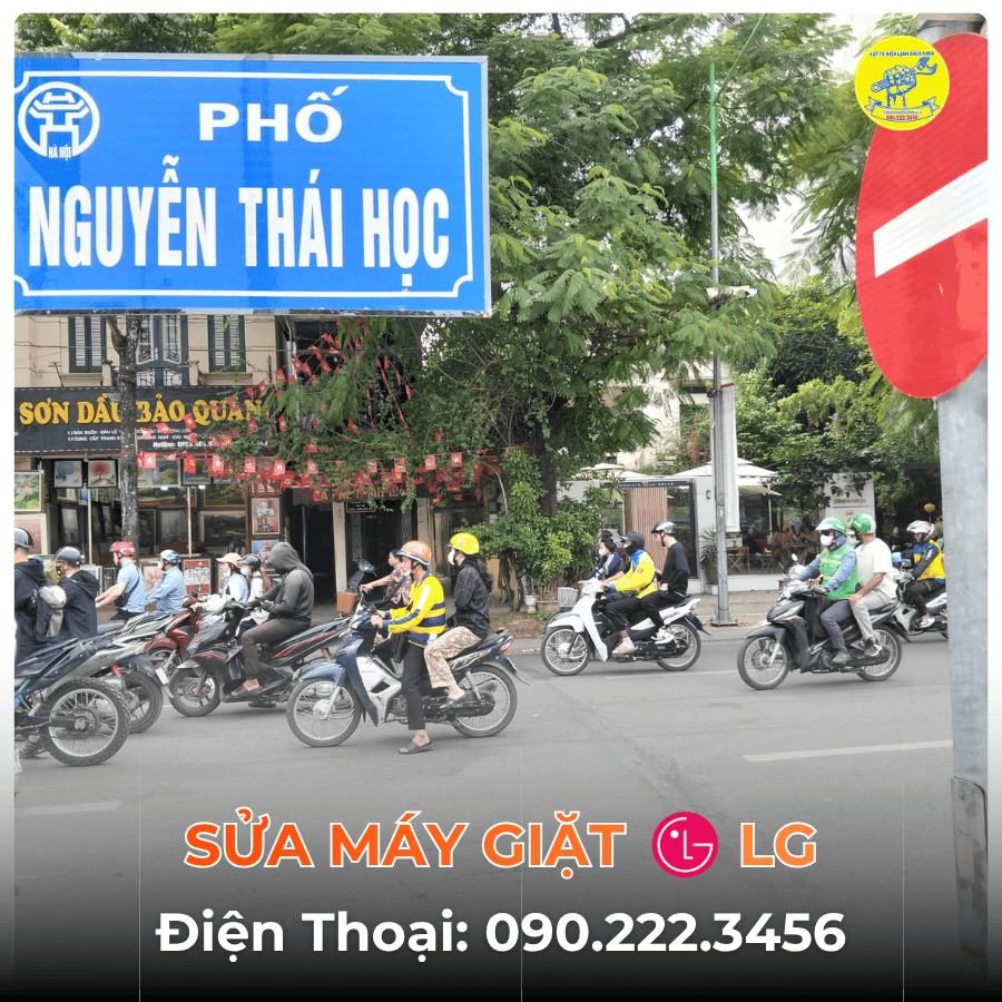 Sửa Máy Giặt LG tại Phố Nguyễn Thái Học
