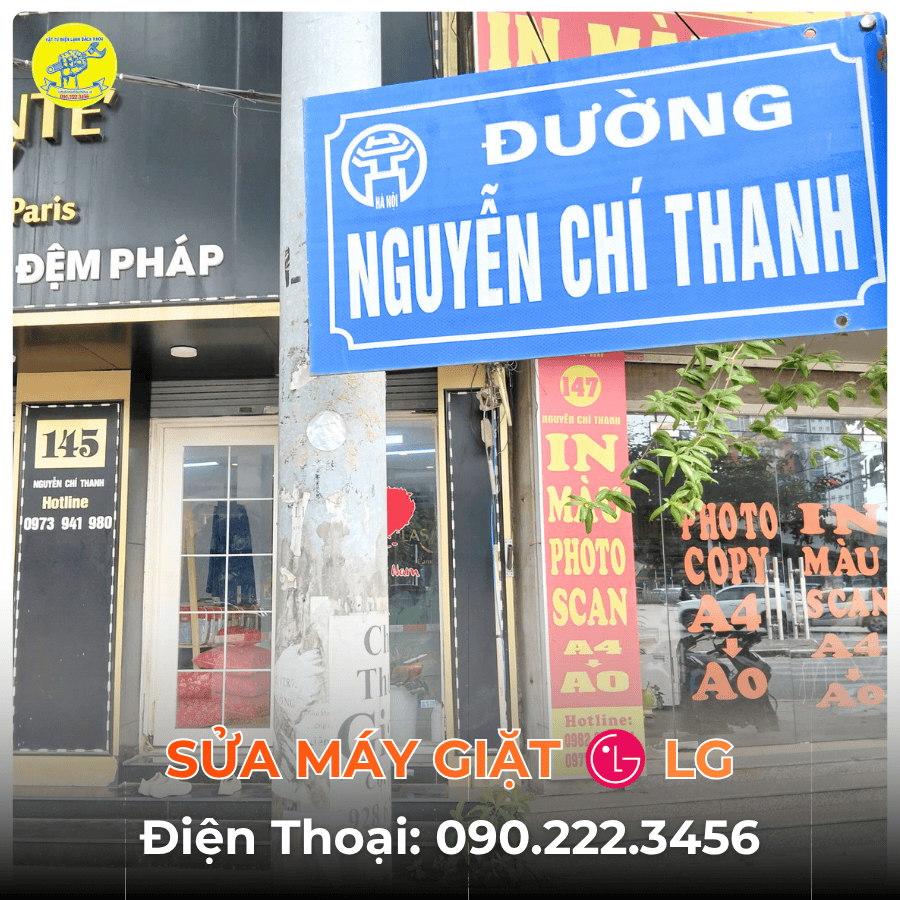 Sửa Máy Giặt LG tại Đường Nguyễn Chí Thanh