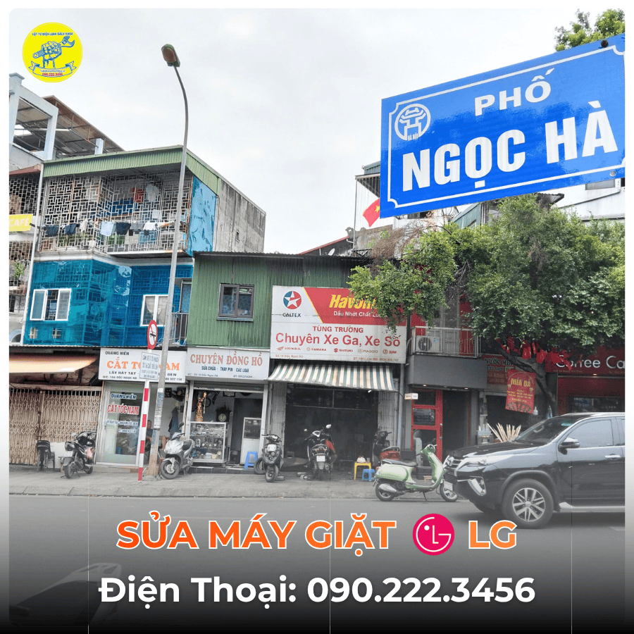 Sửa Máy Giặt LG tại Phố Ngọc Hà