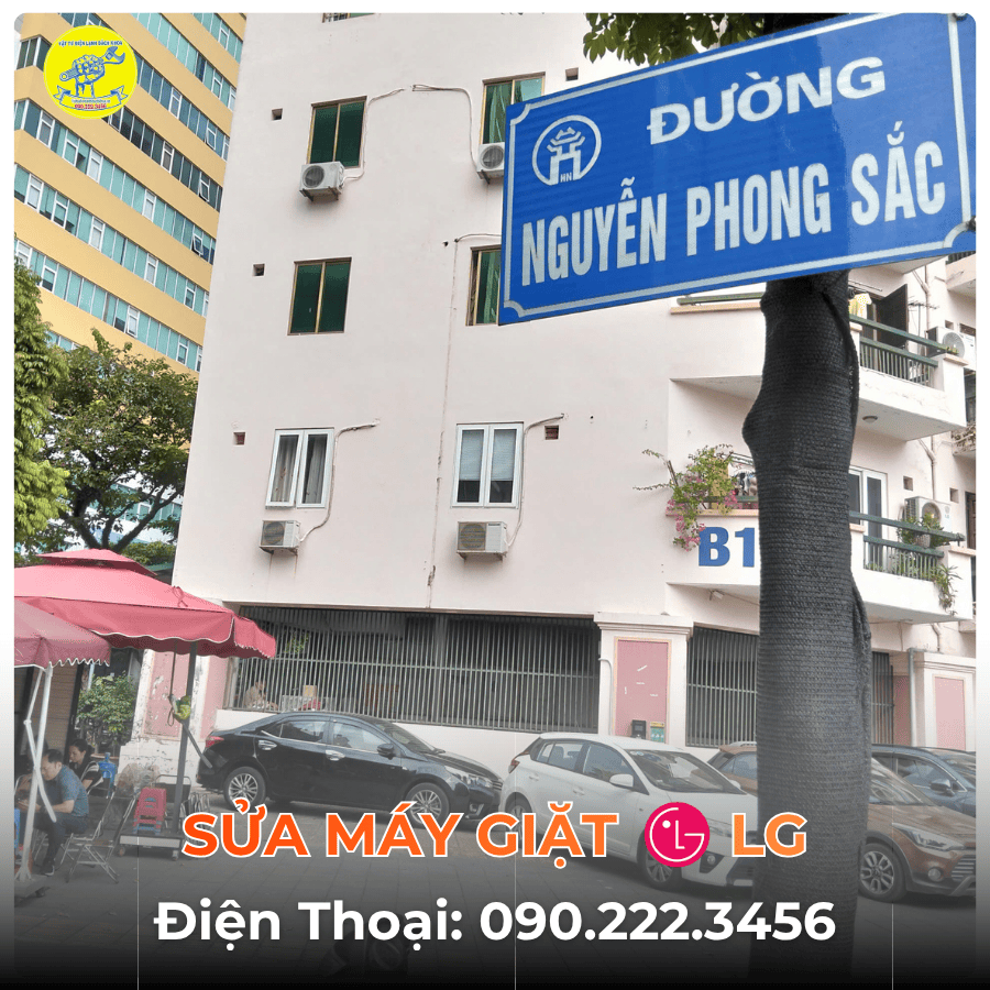 Sửa Máy Giặt LG tại Đường Nguyễn Phong Sắc