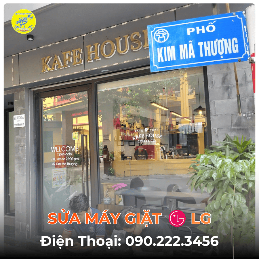 Sửa Máy Giặt LG tại Phố Kim Mã Thượng